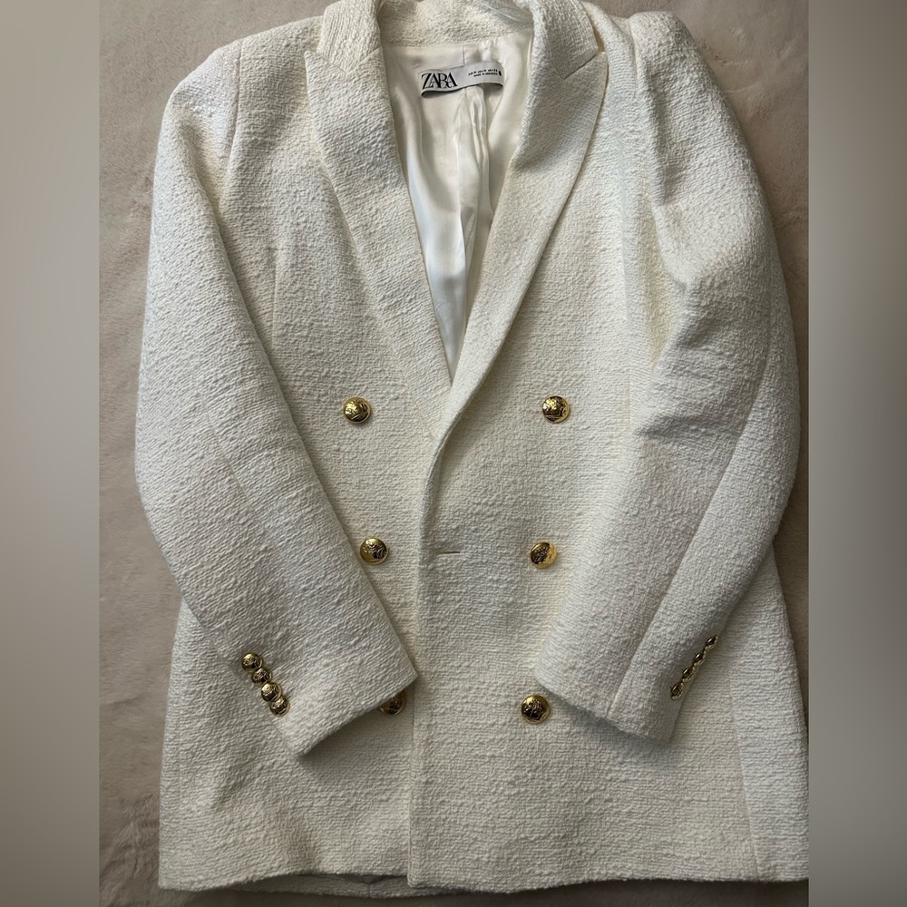 Classy cream blazer